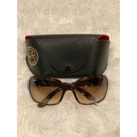 Ray Ban RB 4068 710/51 2N Brown Tortoise Gradient Sunglasses RB4068 With Case - Picture 5 of 6
